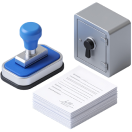 Data mobile DM.Invent при сканировании RFID-метки или штрихкода подсвечивает объекты цветом: зеленые — проверены, красные — пропущены, исключая человеческий фактор при пересчете.